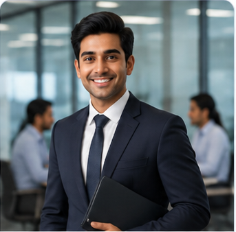 Successful applicant holding an approved document